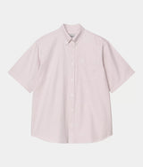CARHARTT WIP BRAXTON SHIRT I031454 HORTENSIA KURZE ÄRMEL - Shoelosophy
