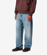 CARHARTT WIP AARON PANT I036728 BLUE BURST WASHED - Shoelosophy