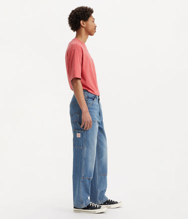 LEVI'S WORKWEAR 568 DOUBLE KNEE LOOSE STRAIGHT A7367-0003 DETROIT WASH BLUE - Shoelosophy