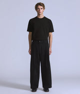 LEVI'S BLEU TAB PANTALON COURT À PLISSÉS LARGES A9136-0003 DARK STAR JAPANESE DENIM - Shoelosophy