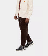 CARHARTT NEWEL PANT I027232 CORDUROY TOBACCO RINSED - Shoelosophy