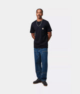 CARHARTT WIP POCKET T-SHIRT I030434 DARK NAVY - Shoelosophy