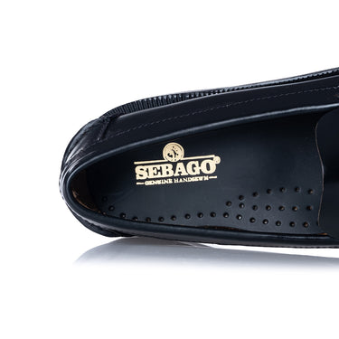 SEBAGO CITYSIDES CLASSIC DAN WOMAN 7001530 SCHWARZ PENNY LOAFER - Shoelosophy