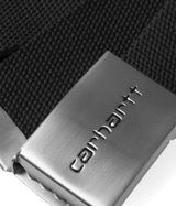 CARHARTT WIP CLIP BELT CHROME I019176 SCHWARZ - Shoelosophy