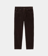 CARHARTT NEWEL PANT I027232 CORDUROY TOBACCO RINSED - Shoelosophy