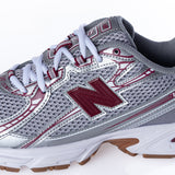 NEW BALANCE 740 U740MS2 ARDOISE GRIS MONARCH BOURGOGNE - Shoelosophy