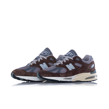 NEW BALANCE 991 V2 MADE IN ENGLAND U991BG2 MARRON - Shoelosophy