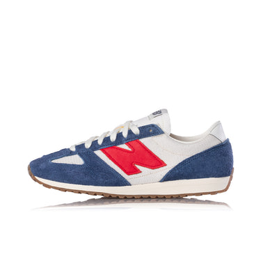 NEW BALANCE 471 U471AK NAVY LINEN TRUE RED - Shoelosophy