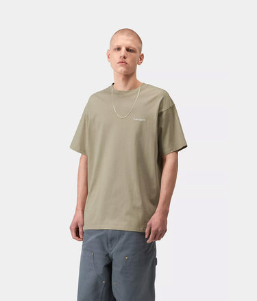 CARHARTT WIP SCRIPT EMBROIDERY T-SHIRT I030435 BARCHAN - Shoelosophy