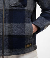 BARBOUR INTERNATIONAL HAILWOOD 플리스 오버셔츠 MFL0223 NY91 LOWLANDS 플리스 네이비 - Shoelosophy