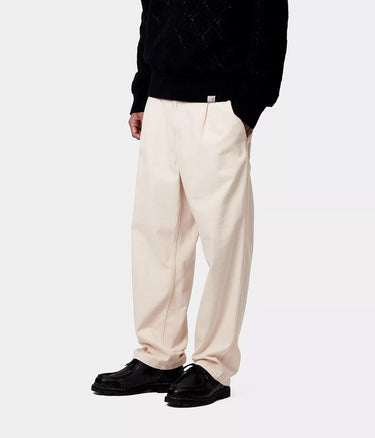 CARHARTT WIP ALBERT PANT I034804 NATURAL RINSED - Shoelosophy