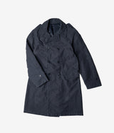 CHESAPEAKE'S JUNGLE CLOTH NAVAL OFFICER TRENCH COAT NAVY BLUE - Shoelosophy