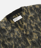 UNIVERSAL WORKS DOLCE FLEECE CARDIGAN 33728 CHARCOAL - Shoelosophy