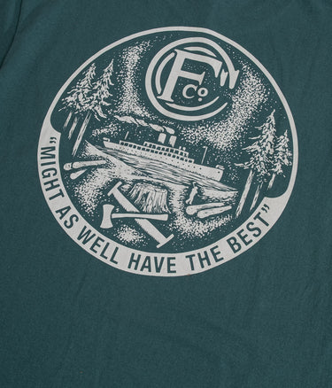 FILSON FORESTRY GRAPHIC T-SHIRT FMTEE0141 MALLARD GREEN - Shoelosophy