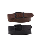 LEVI'S LM BELT REVERISBLE 38018-0021 BLACK CAVIAR - Shoelosophy