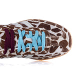 ADIDAS WOMENS SAMBA OG KI6669 GIRAFFE PRINT CRYSTAL LINEN - Shoelosophy