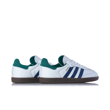 ADIDAS SAMBA IH4882 WEISS NAVY GRÜN - Shoelosophy