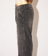 AMISH SUPPLIES SUPER KNEE CORDUROY DESTROYED WASHED BLACK - Shoelosophy