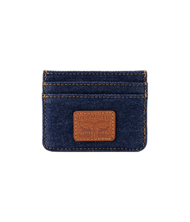 LEVI'S DENIM CARD CASE 0020B-0000 INDIGO RINSED - Shoelosophy
