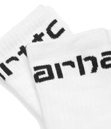 CARHARTT WIP SOCKS I029422 WEISS SCHWARZ - Shoelosophy
