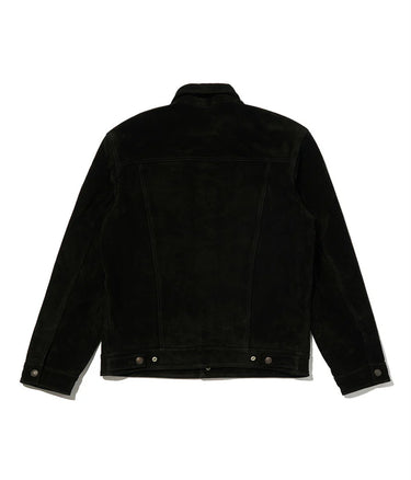 LEVI'S HIGHLAND SWEET SUEDE TRUCKER JACKET A5828-0001 BLACK - Shoelosophy