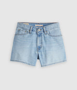 LEVI'S WOMENS 80S MOM SHORTS A4695-0015 BLUE STONE WASHED - Shoelosophy
