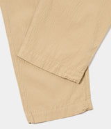 UNIVERSAL WORKS MILITARY CHINO 32528 SEERSUCKER II SAND - Shoelosophy