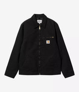 CARHARTT WIP DETROIT JACKET I033112 BLACK RINSED - Shoelosophy