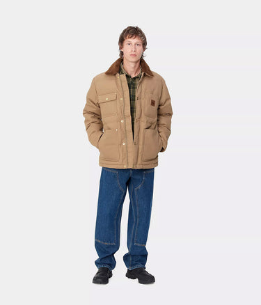 CARHARTT WIP RAYLEY JACKET I033893 DUSTY PEANUT - Shoelosophy