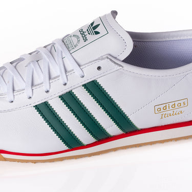ADIDAS ORIGINALS ITALIA 70s JS1325 WHITE GREEN GUM - Shoelosophy