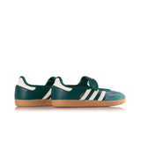 ADIDAS WOMENS SAMBA JANE JR7340 COLLEGIATE GREEN GUM - Shoelosophy