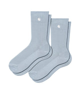 CARHARTT WIP MADISON SOCKS I034572 AIR SKY 2 PAAR PACK - Shoelosophy