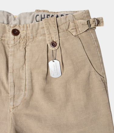 CHESAPEAKE'S FIELD SHORT LINEN NAVARRE CHSPKPE26-104 SAND - Shoelosophy