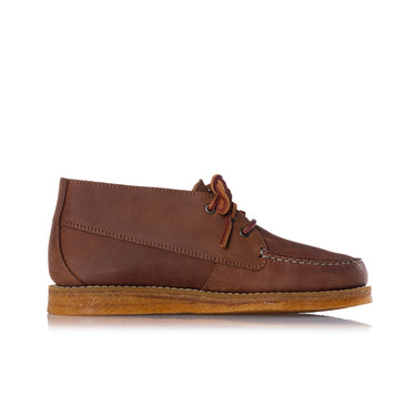 SEBAGO CAMPSIDES DAKOTA 731228W BRAUN TAN WACHS NUBUK - Shoelosophy