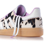 ADIDAS WOMENS HANDBALL SPEZIAL KJ0090 COW PRINT BLISS LILAC - Shoelosophy