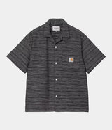 CARHARTT WIP GELLAR SHIRT I035569 JACQUARD SCHWARZ GESPÜLT - Shoelosophy