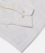 UNIVERSAL WORKS DWIGHT OVERSHIRT 34169 POPLIN WHITE - Shoelosophy