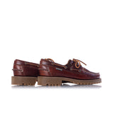 SEBAGO CAMPSIDES RANGER WAXY 여성 7002IR0 브라운 껌 여성 모카신 야외 - Shoelosophy
