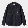 CARHARTT WIP LINCOLN SHIRT I034735 BLAU GESPÜLT - Shoelosophy