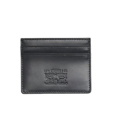 LEVI'S VINTAGE LEDER-KARTENHÜLLE 005H1-0001 KAVIARSCHWARZ