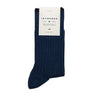IN DER BOX BASIC-SOCKEN AUS BAUMWOLLE, GERIPPT, OTTANIO, HERGESTELLT IN ITALIEN - Shoelosophy