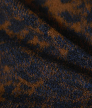 UNIVERSAL WORKS CARDIGAN 33722 NIGHT LEOPARD - Shoelosophy