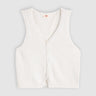 LEVI'S WOMENS HELEN 미니 부클 조끼 005AB-0000 ECRU - Shoelosophy