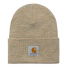 CARHARTT WIP ACRYLIC WATCH HAT I020175 AMMONITE HEATHER - Shoelosophy