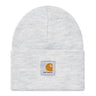 CARHARTT WIP ACRYLIC WATCH HAT I020175 ASH HEATHER - Shoelosophy