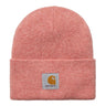 CARHARTT WIP ACRYLIC WATCH HAT I020175 MISTY BLUSH HEATHER - Shoelosophy