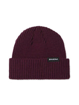 DICKIES WOODWORTH BEANIE GRAPE WINE - Shoelosophy