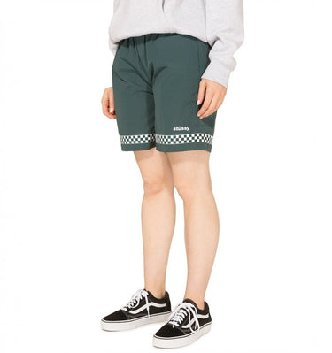 STUSSY STORM SOCCER SHORT 212043 EMERALD GRÜNE BERMUDA DAMEN - Shoelosophy