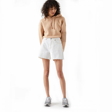 DR DENIM 1030128 NORA SHORTS LIGHT ECRU - Shoelosophy