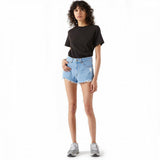 DR DENIM 2010107 SKYE SHORT HELLBLAU - Shoelosophy